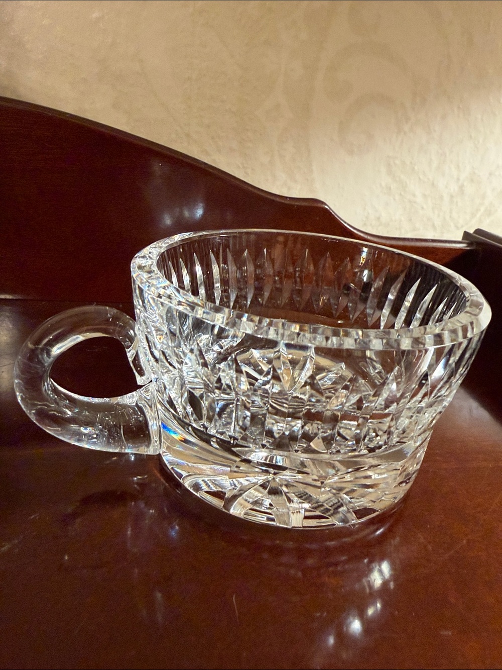 Waterford Crystal vanity shaving mug